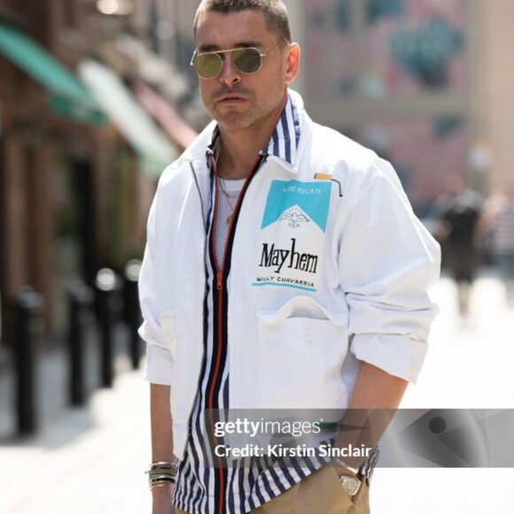 WILLY CHAVARRIA "American Mayhem" Workwear Jacket - RARE - Picture 13 of 13